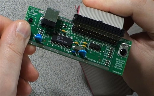 震惊！【USB接口5.25寸软驱】Can we build a USB 5.25_ Floppy Drive