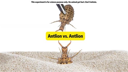 Antlion Encounters: Predator vs Predator Showdown