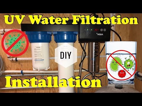 How To Install a UV Water Purification Filtration System Step By Step DIY First Time Pex Plumbing