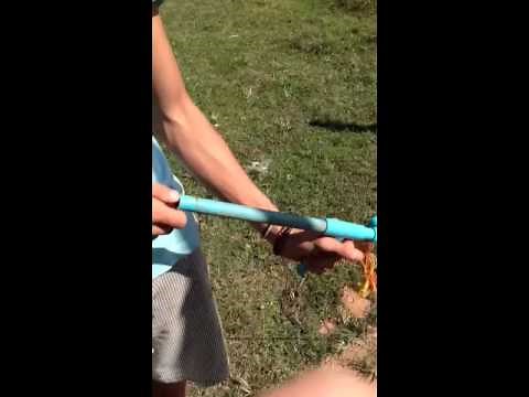 How to make a fishing spear gun with PVC pipe