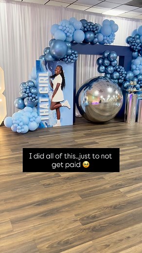 2 more years till I have to do this again 🥹. Pray for me. She said she wants a “shades of black” theme 16th birthday party 😆🤣. Perfect throwback 💙. I can’t believe I have a 14yr old now! If you’re planning a party for your child’s upcoming birthday, let’s chat! Payment installments available. Click the link in our bio to inquire! | Exclusive Balloon Decor