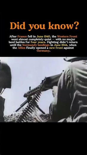 From Dunkirk to D-Day: The Quiet Years of the Western Front