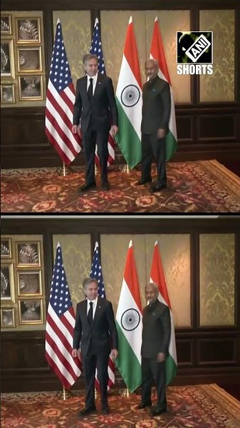 India-US 2+2 Ministerial Dialogue | US Secretary of State Antony Blinken meets EAM S Jaishankar