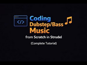 Coding Dubstep/Bass Music from Scratch for Beginners in Strudel (Complete Tutorial)