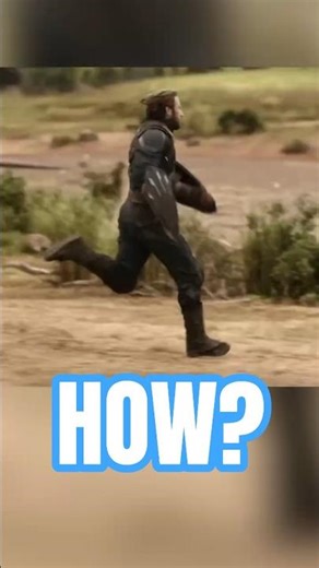How Captain America Runs So Fast? :3