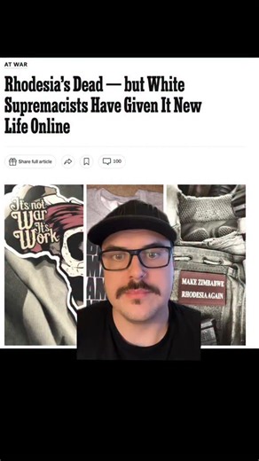 15 reactions · 3 comments | White supremacists often bring up Rhodesia - but lately it’s being brought up by Elon Musk and Palantirs Joe Lonsdale an awful lot #news #tech #politics #journalism #racism | Spencer K Sacht Lund | Facebook