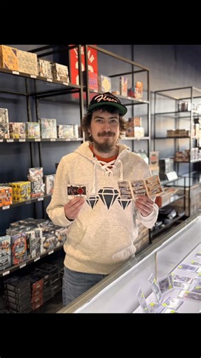 Meet Triston! 🙌 He’s holding it down today at our Bensalem, PA location and he’s always ready to talk hockey and baseball—his favorite things to collect! 🏒⚾️ Swing by, say hi, and shop our Black Friday deals all weekend long at all three locations! 🔥🛍️ #SportsCards #CardCollector #TradingCards #HobbyShop #SportsCardCommunity #CardCollectorsClub #SportsCardHobby #InTheHobby #CardShowLife #SportsCardDeals #CardBreaks #TCGAndSports #LocalCardShop #CollectiblesCommunity #SportsCardAddict | Tripl