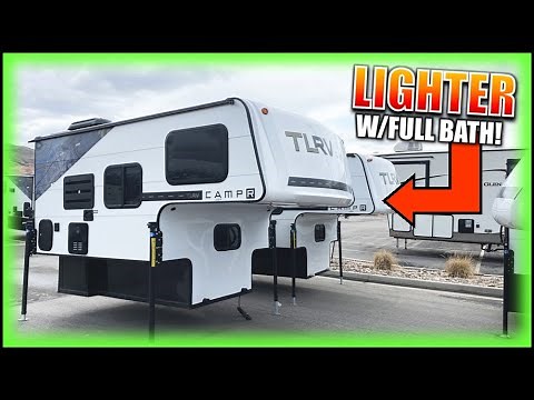 SMALLER with Bathroom!! 2022 Travel Lite 770R Truck Camper