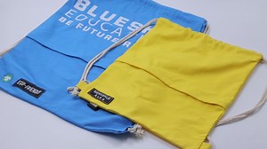 Canvas Drawstring Backpack for Shopping and Gym, Cotton Canvas String Backpack Drawstring Cotton Pouch Bag