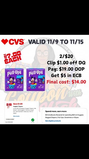 19K views · 125 reactions | CVS Pharmacy deals that are beginner friendly from 11/9 to 11/15 that anyone can do! #cvsdealsthisweek #cvscouponing #cvscouponing #CVScouponer #savemoney #cvsdeals #fypシ゚viralシ | Couponwith Nesh | Facebook