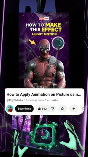 Dia 24 movimiento de objeto en Alight Motion + XML