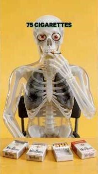 What happens if you smoke regularly? #interesting #3d