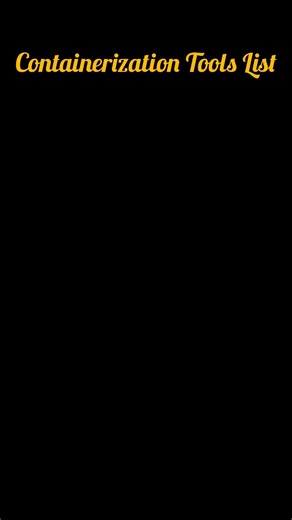 Containerization Tools List #linux #devops #viral #linuxsoftware #like #os #trend #trending #explore