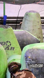 Reballs in slow motion - Winter reball training in PH Paintball indoor field in Heinola, Finland #heinola #faneerinranta #paintball #phpaintballfinland #reball | Paintball.fi