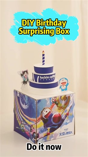 🎂#diy #gift #surprisebox #diysurprise #diysurprisebox #diyproject #tiktokdiy #decor #deco #handmade #surprise #surprising #fun #birthday #birthdaygift #easy #fyp