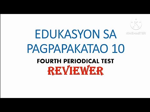 Fourth Quarter Exam in ESP 10 Reviewer / JA VLOGS