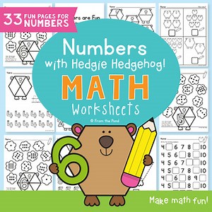 Number Worksheets | Writing Numbers, Number Sense and Counting