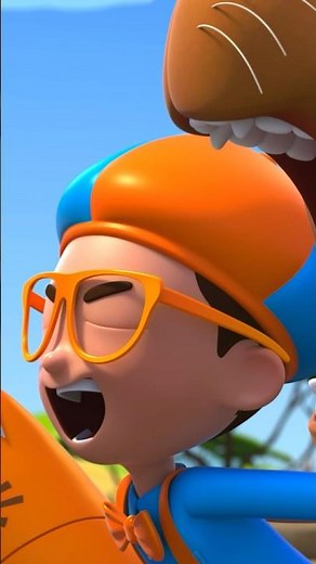 Blippi Learns to be a Lion! #blippi #shorts