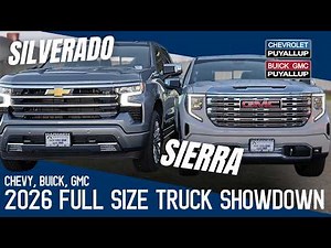 2026 Sierra 1500 Denali vs 2026 Silverado 1500 High Country