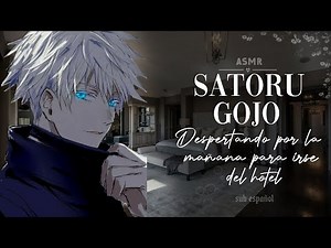 [ASMR] Gojo Satoru y tu despertando en un hotel ⛓ Sub español