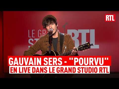Gauvain Sers - Pourvu (Live) Le Grand Studio RTL