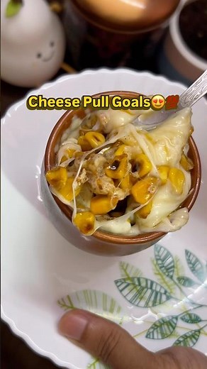 Cheese Pull That Broke the Internet 🤤🧀 | Corn Cheese Recipe| 5 minutes recipe #easycheese