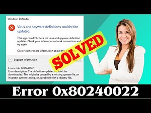 [SOLVED] How to Fix Error Code 0x80240022 Problem Issue
