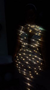 The LED-integrated ANALA dress is a stunning example of how fashion and technology can come together to create something truly unique and beautiful. The dress is made from a luxurious blend of fabrics and features a dazzling array of LED lights that can be controlled by a smartphone app. This allows the wearer to customize the dress’s appearance to match their mood or the occasion. The dress also features a number of other innovative technologies, such as a built-in speaker and microphone that a