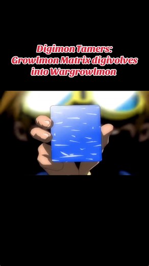 Digimon Tamers: Growlmon Transforms into Wargrowlmon