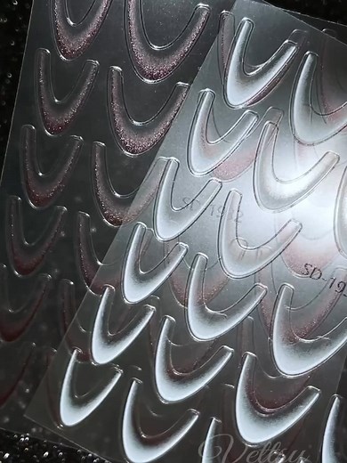 French Ombre Nail Stickers Tutorial | Nail Art Sticker Designs