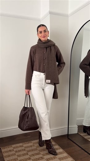 Patricia | Peexo | 7 Days, 7 Outfits for Winter: Day 1 ✨ Sharing a week of outfit ideas with you, starting with how I’m styling white jeans in winter (you’ll... | Instagram