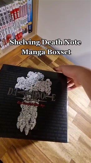 Organizing Your Death Note Manga Collection with ASMR Vibes