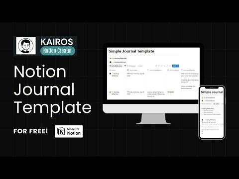 Design a Personal Reflection Journal in Notion (Beginner-Friendly) | Free Tutorial