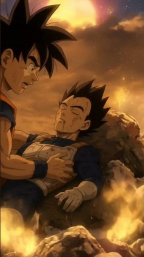 Vegeta’s Final Sacrifice 💔 | Dragon Ball Tragic Scene #vegeta #shorts