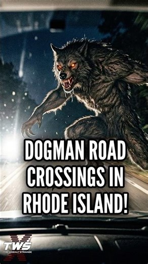 DOGMAN ROAD CROSSINGS IN RHODE ISLAND! #paranormalpodcast #podcast THE WEEKLY STRANGE