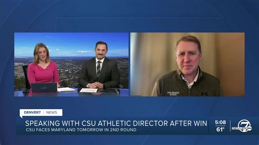 ‘Huge win for us’: CSU athletic director joins Denver7 ahead of Maryland matchup