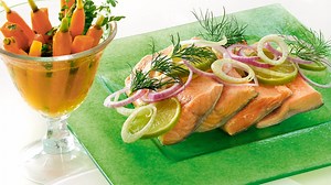 Recept på inlagd röding med smak av fänkål