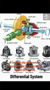 Car Differential Explained 🔧 | How Wheels Rotate at Different Speeds 🚗