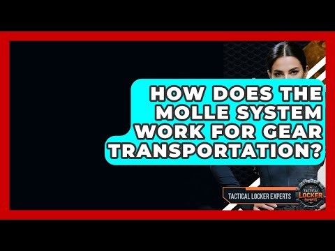 How Does The MOLLE System Work For Gear Transportation? - Tactical Locker Experts