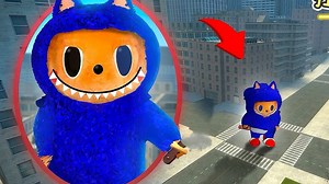 盖瑞模组：铁憨憨寻找消失的索尼克，没想到它竟变成了拉布布！