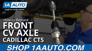 How to Replace Front CV Axle 2008-14 Cadillac CTS