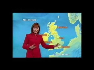 ITV National Weather - Sunday 12th January 2003