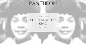Coretta Scott King Biography | Pantheon