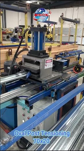 oval post tensioning profile with expanding #shorts