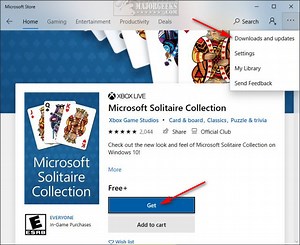 Microsoft Solitaire Collection Won't Open in Windows 10 - MajorGeeks