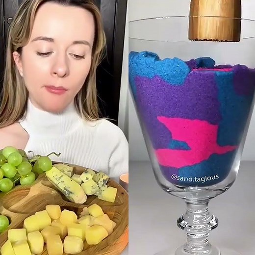 ASMR Split Screen Triggers | Relaxing Sounds #asmr #mukbang #sportychic #asmrfood