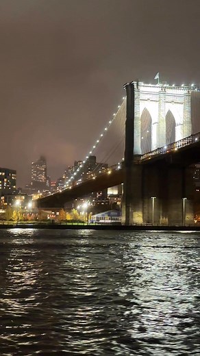 Brooklyn Bridge night view | New York City Photos