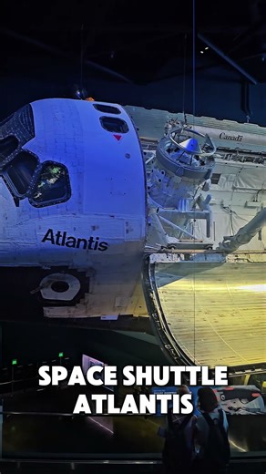 Space Shuttle Atlantis at NASA Kennedy Space Center #kennedyspacecenter #nasa #spacex