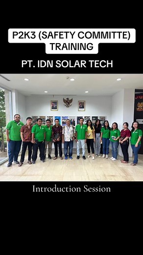Safety Training at PT. IDN SOLAR TECH - Batam Kabil
