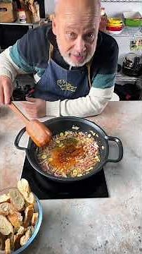 Garlic soup with tricks